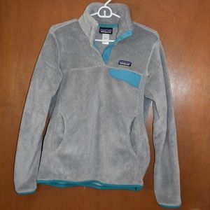 Women's Patagonia Polartec Re-Tool Snap-T Fleece Pullover Size M